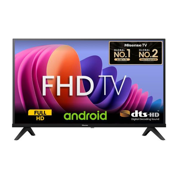HISENSE 43A4F4 || 43" Bezelless Smart Android FHD TV