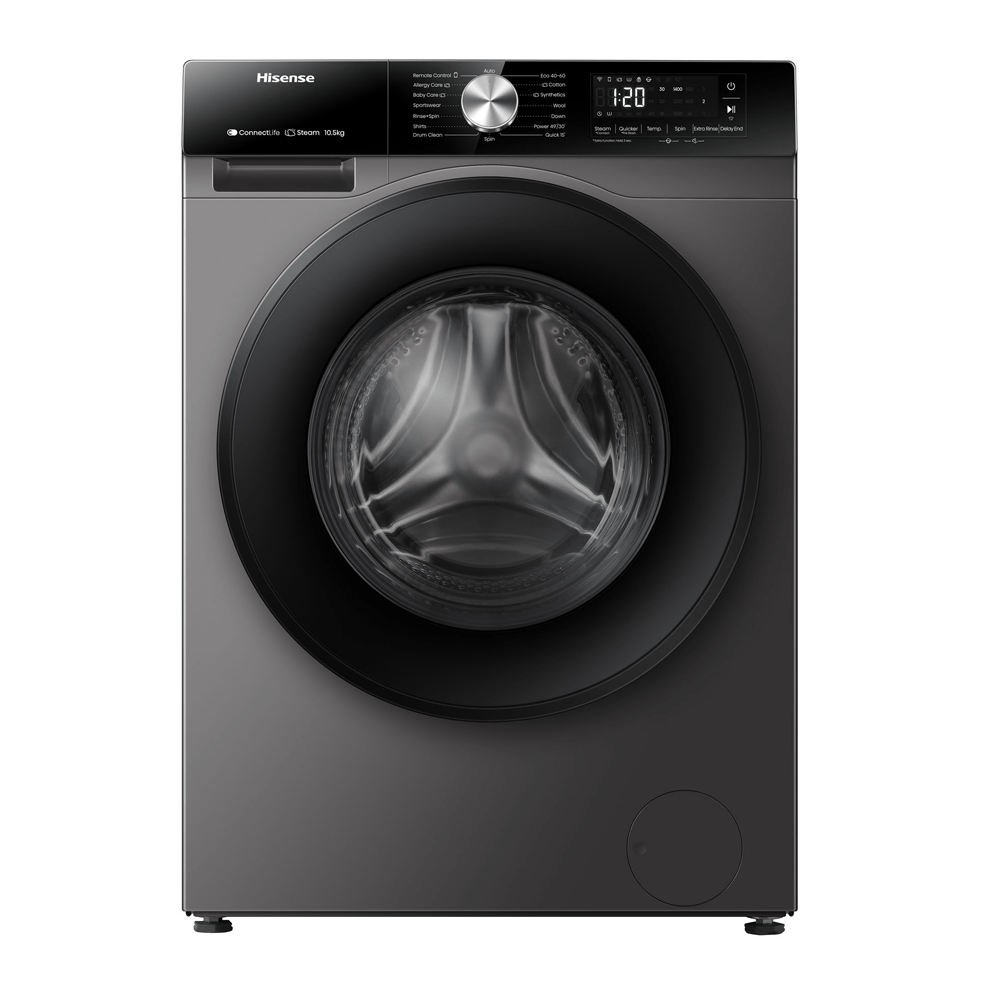 Hisense 10.5 KG Front Load Washing Machine WF3S1043BT