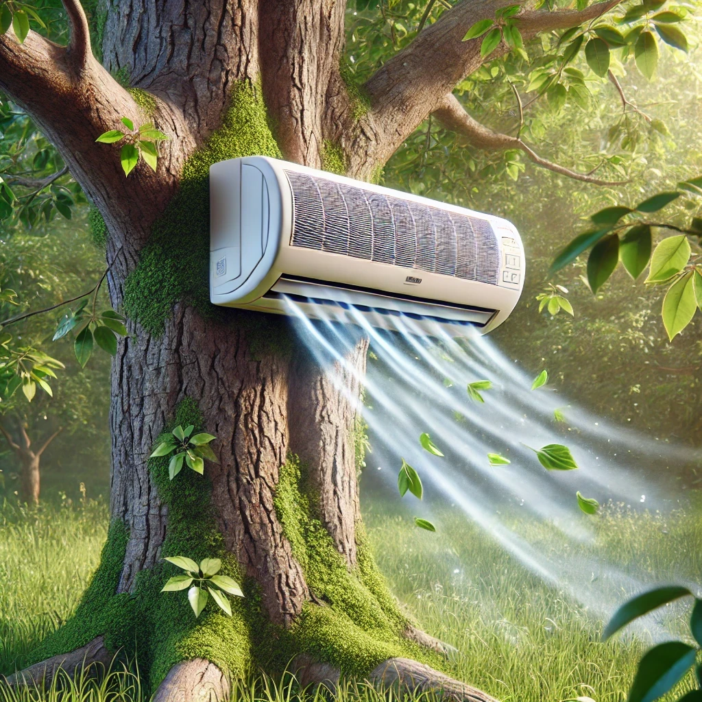 গাছ হারাচ্ছে, প্রকৃতি কাঁদছে – আজ তাই এসি প্রয়োজন হয়।